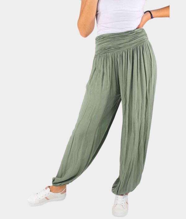 Harem hlače 6136-GREEN