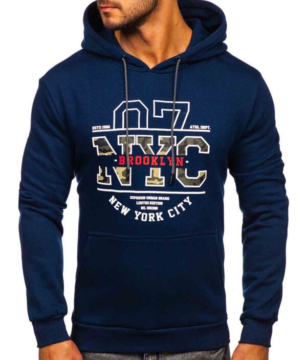 Herrenpullover KS2130-BLAU