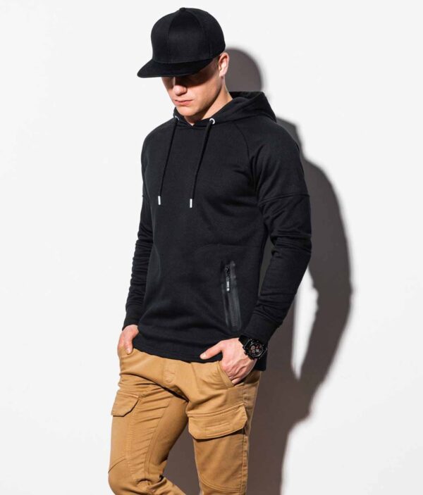 Herrenpullover Ombre B1080-V-1-BLACK