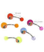Piercing za pupak BNAC1210