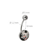 Piercing za popek BNDCG1210-KA
