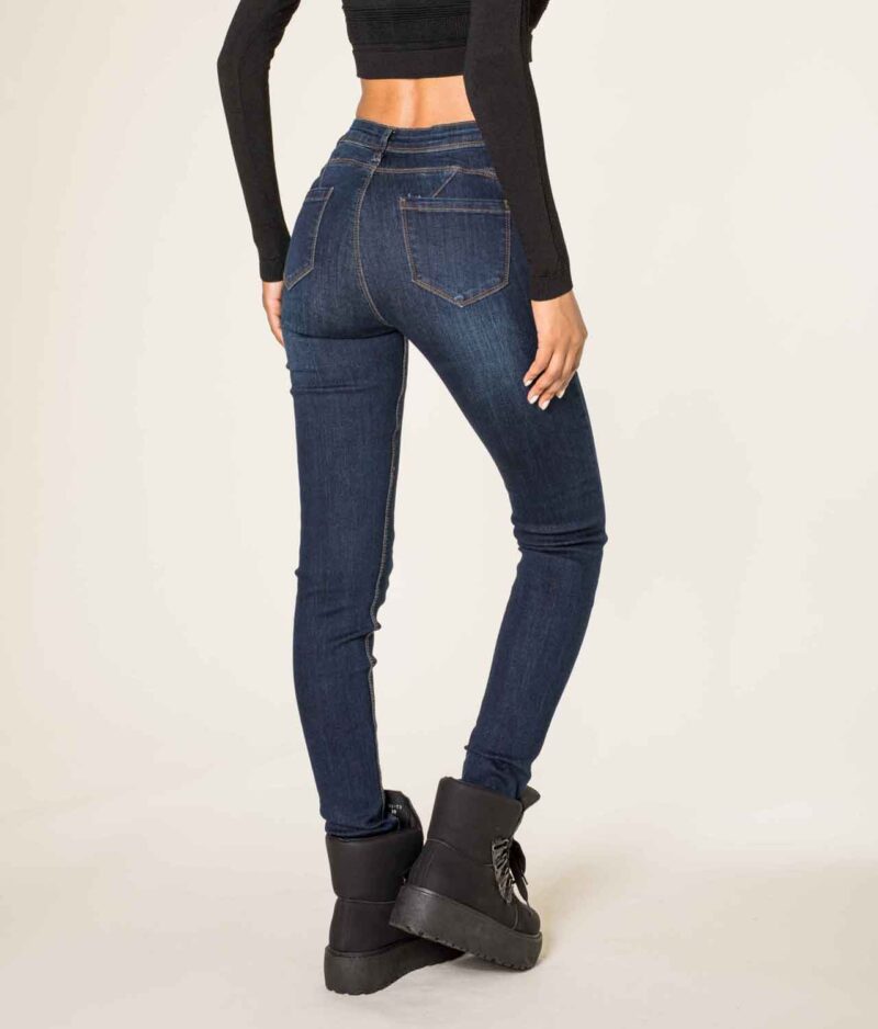 Ženske PUSH UP jeans hlače P076-2B-b