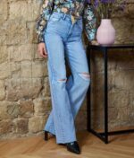 Ženske jeans hlače L21012-1
