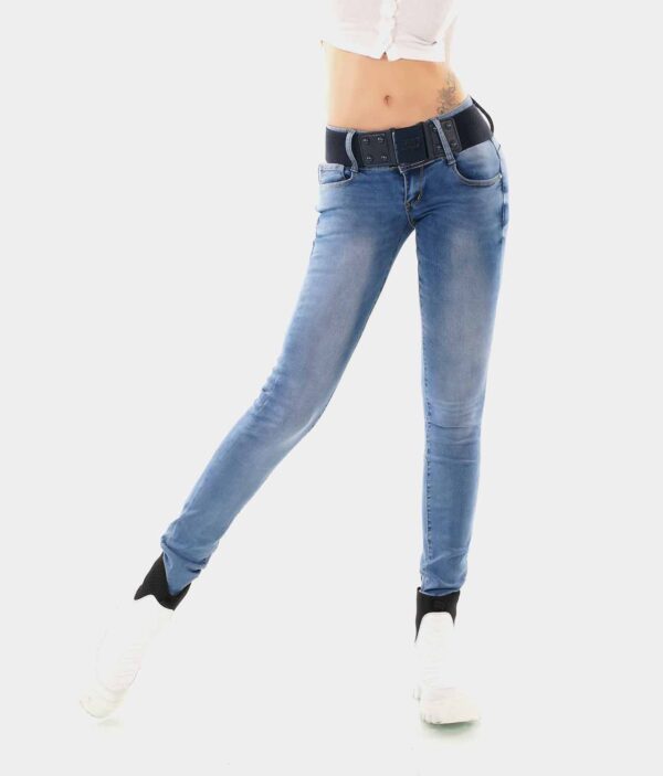 Ženske jeans hlače W1000