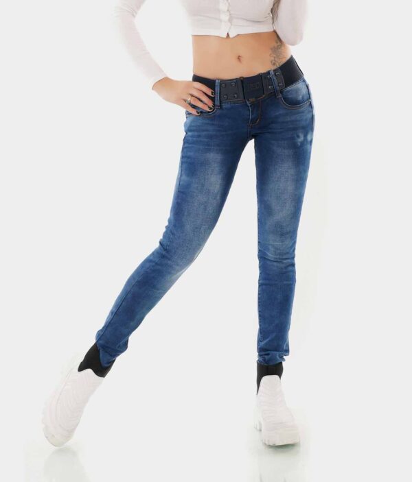 Ženske jeans hlače W1003