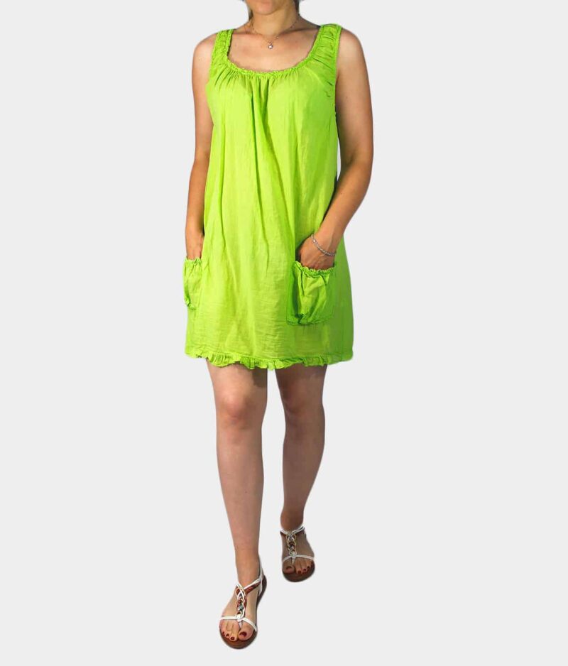 Haljina za plažu 5374-green-a