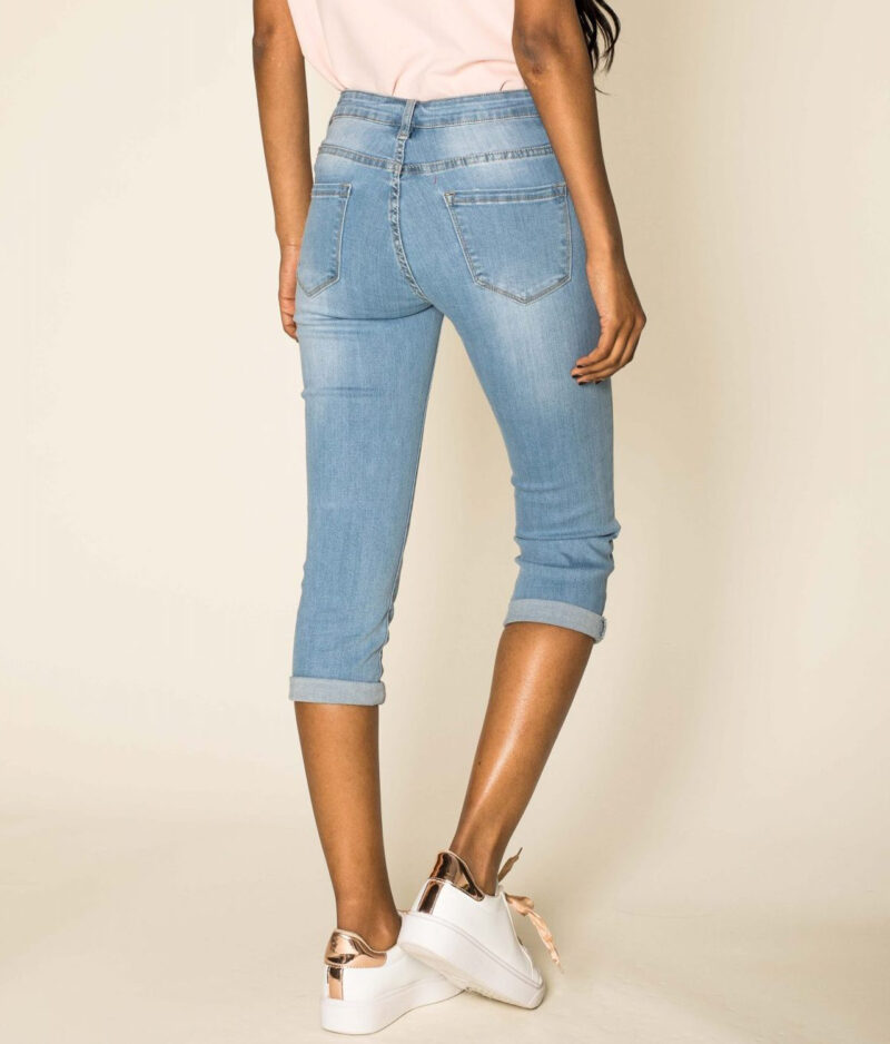 Jeans kapri hlače Nina Carter P132.c