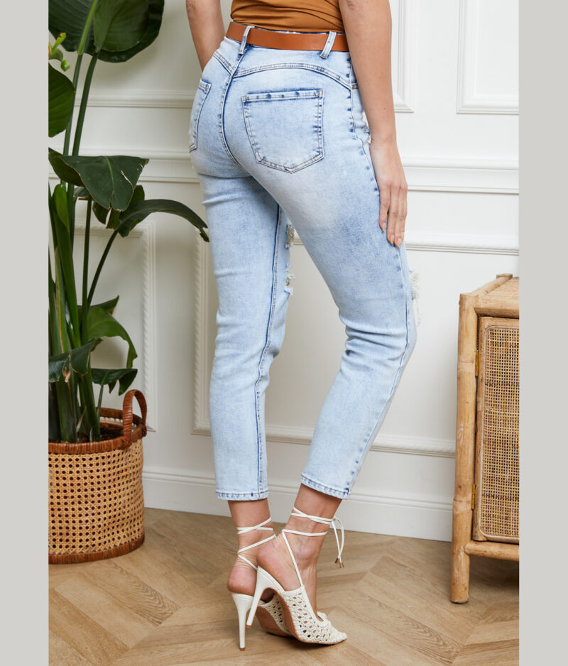 Push-up-Jeans Mom Fit F-3406-c