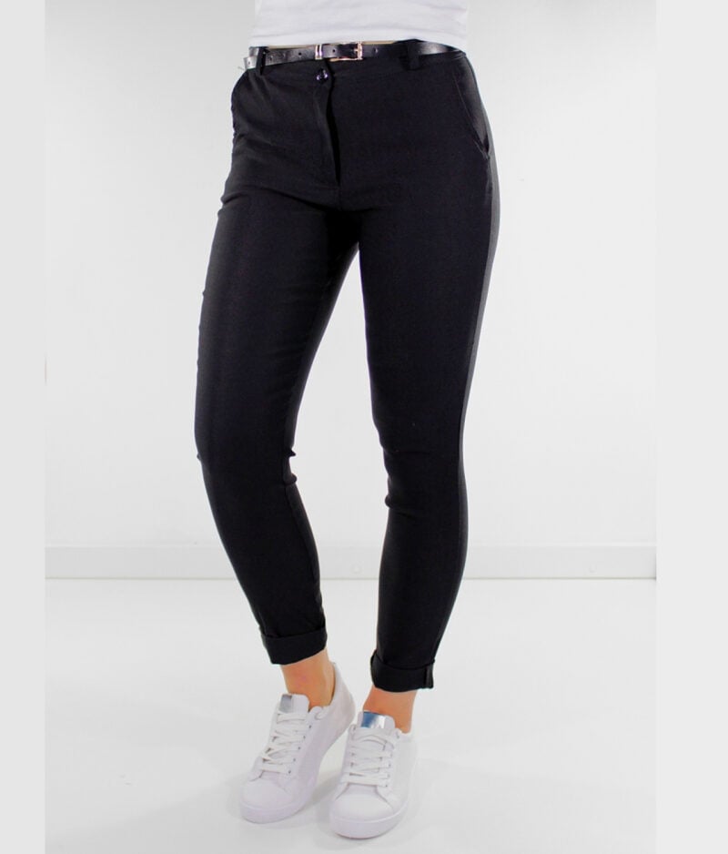 Hlače z elastanom 2825-black.3