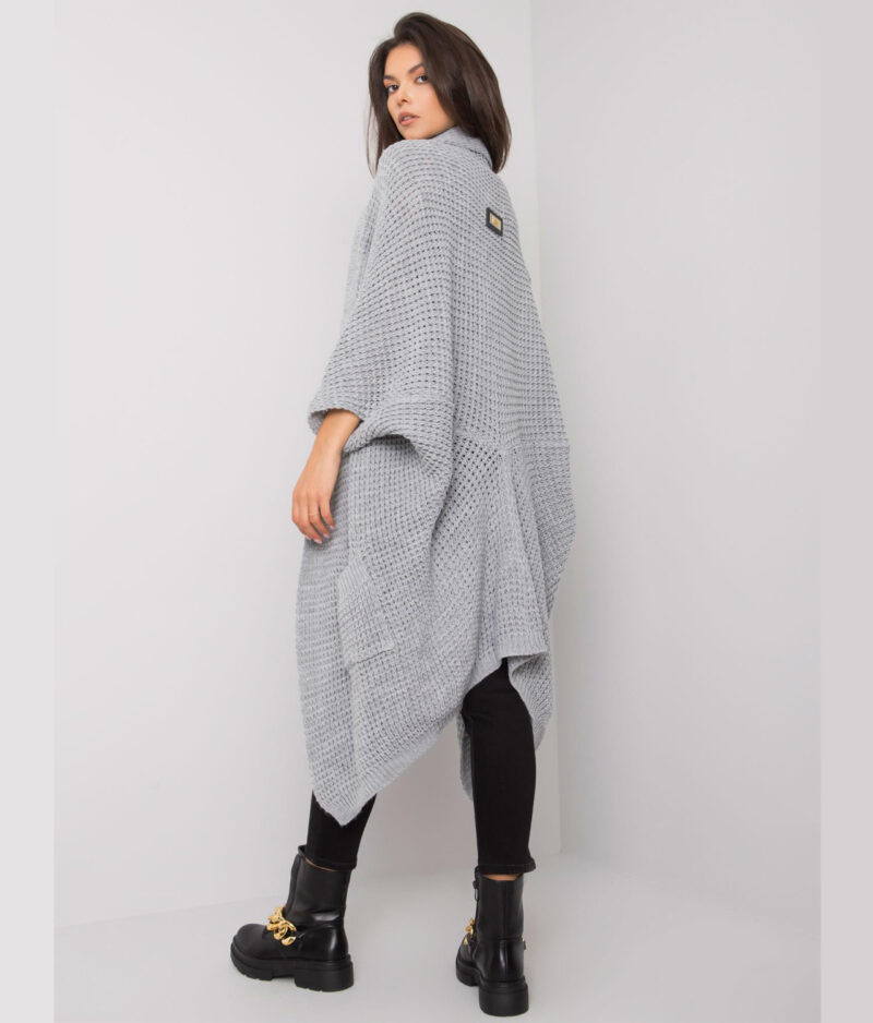 Pleteni kardigan BI-512.13X-grey.2