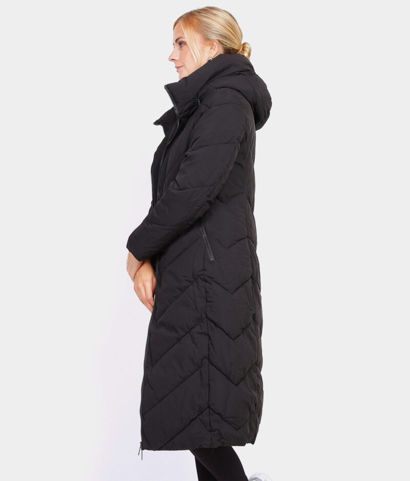 Dolga prešita jakna OB228018-black.2
