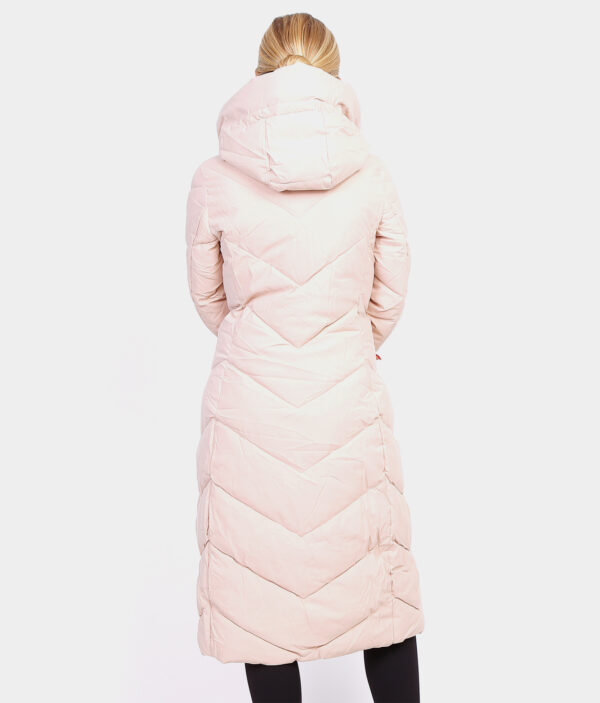 Lange Steppjacke OB228018-champagne.1
