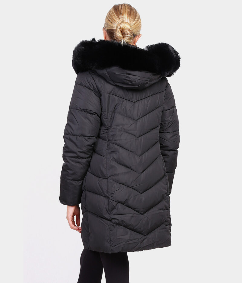 Lange Damenjacke TY229006-schwarz.1