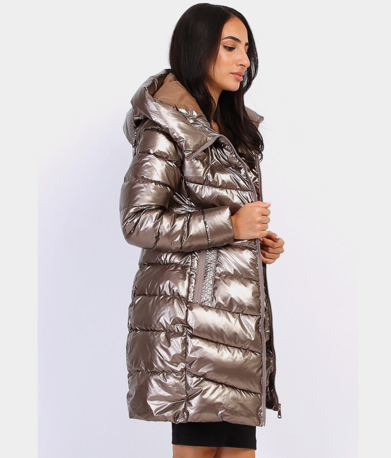 Damen-Winterjacke A107-Bronze