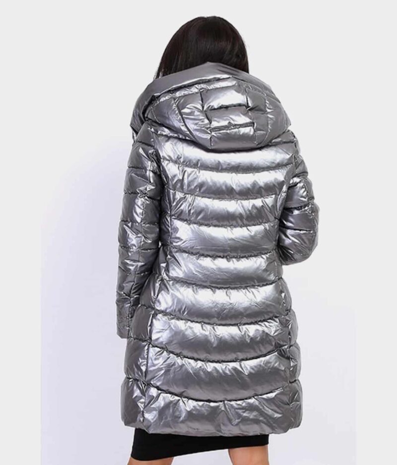 Damen Winterjacke A107-silber.b