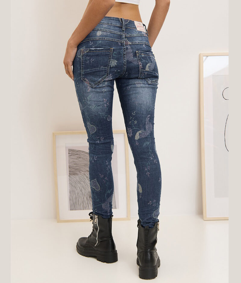 Baggy-Jeans mit Aufdruck JW22228a