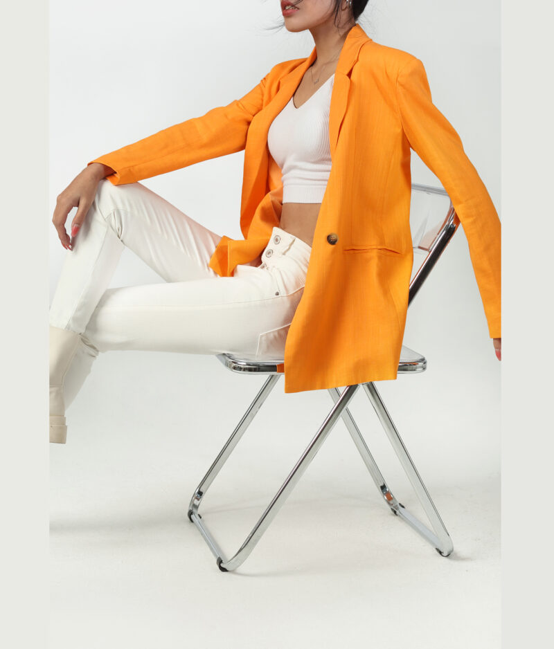 Leinenblazer 8762-Copperose-orange.a