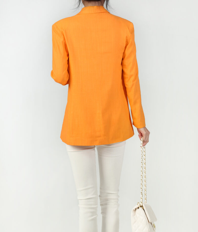 Leinenblazer 8762-Kupferose-orange.b