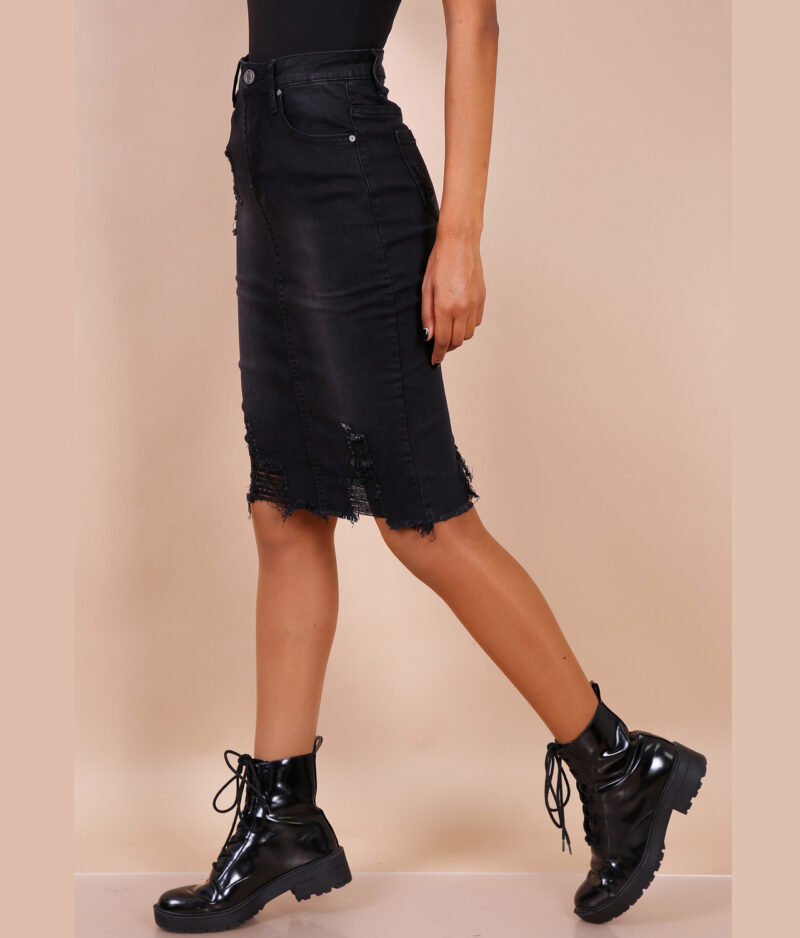 Jeansrock Mädchen Vivi B658-back.b
