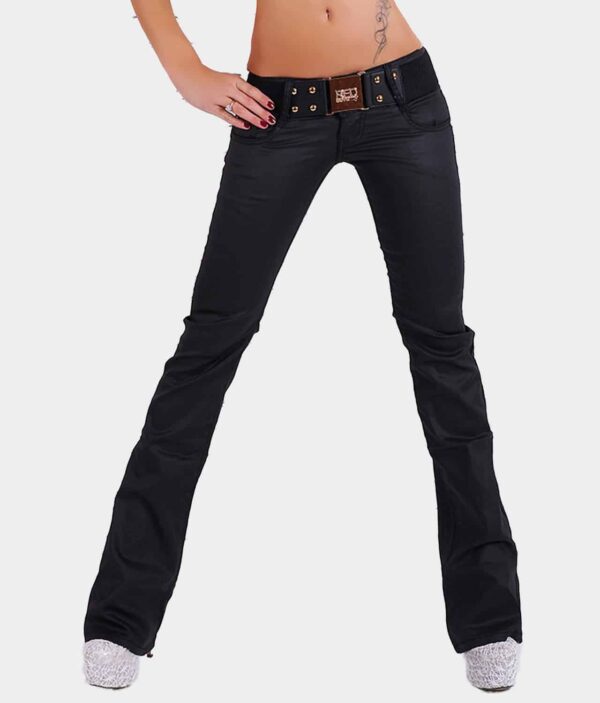 Usnjene hlače bootcut Red Seventy WT370.a