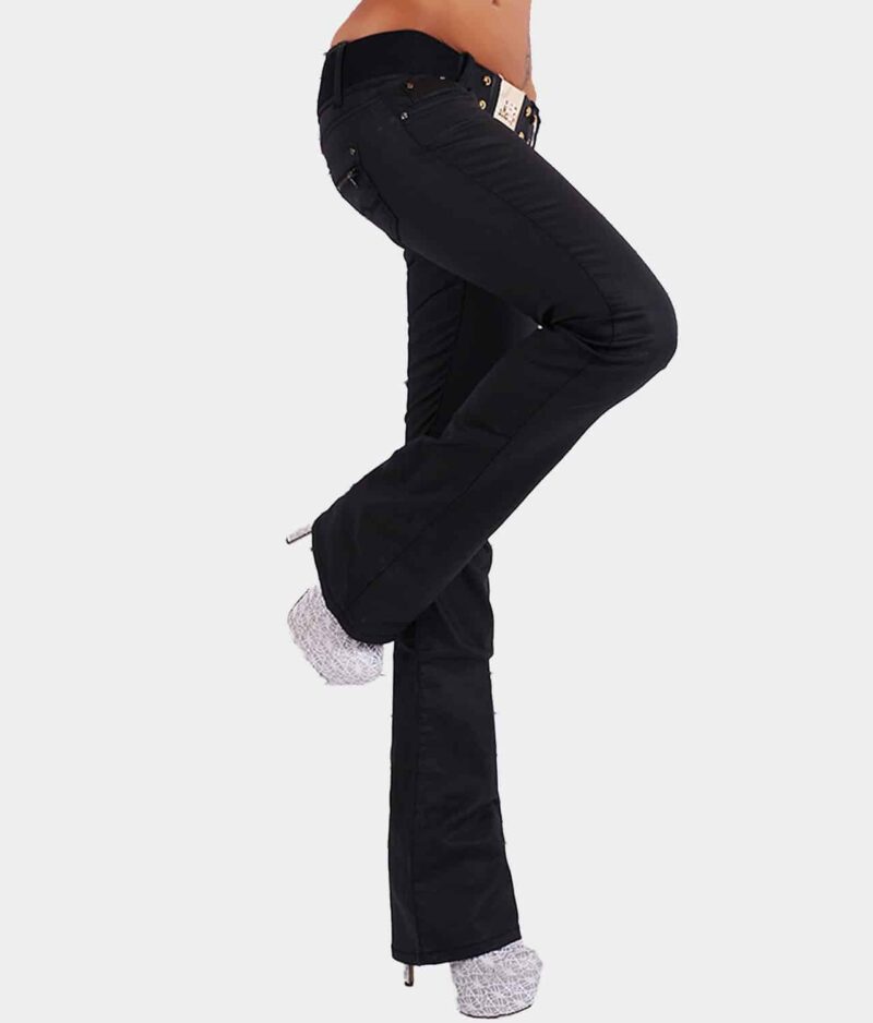 Kožne hlače bootcut Red Seventy WT370.b