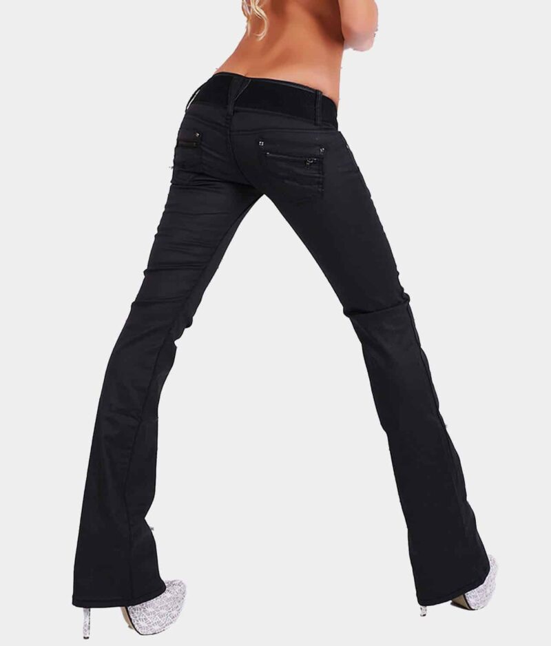 Kožne hlače bootcut Red Seventy WT370.g