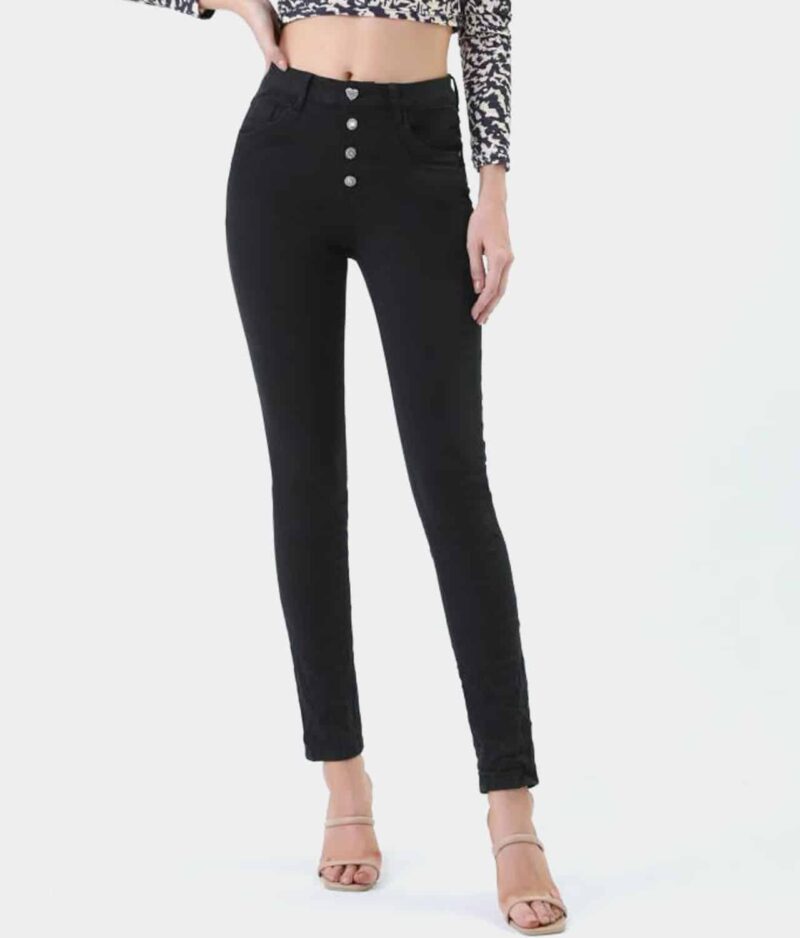 Schwarze Baggy-Hose Jewelly JW2563-1.a