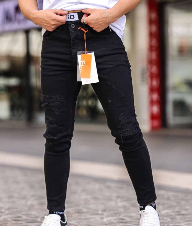 Črne skinny kavbojke i8denim 17381.a