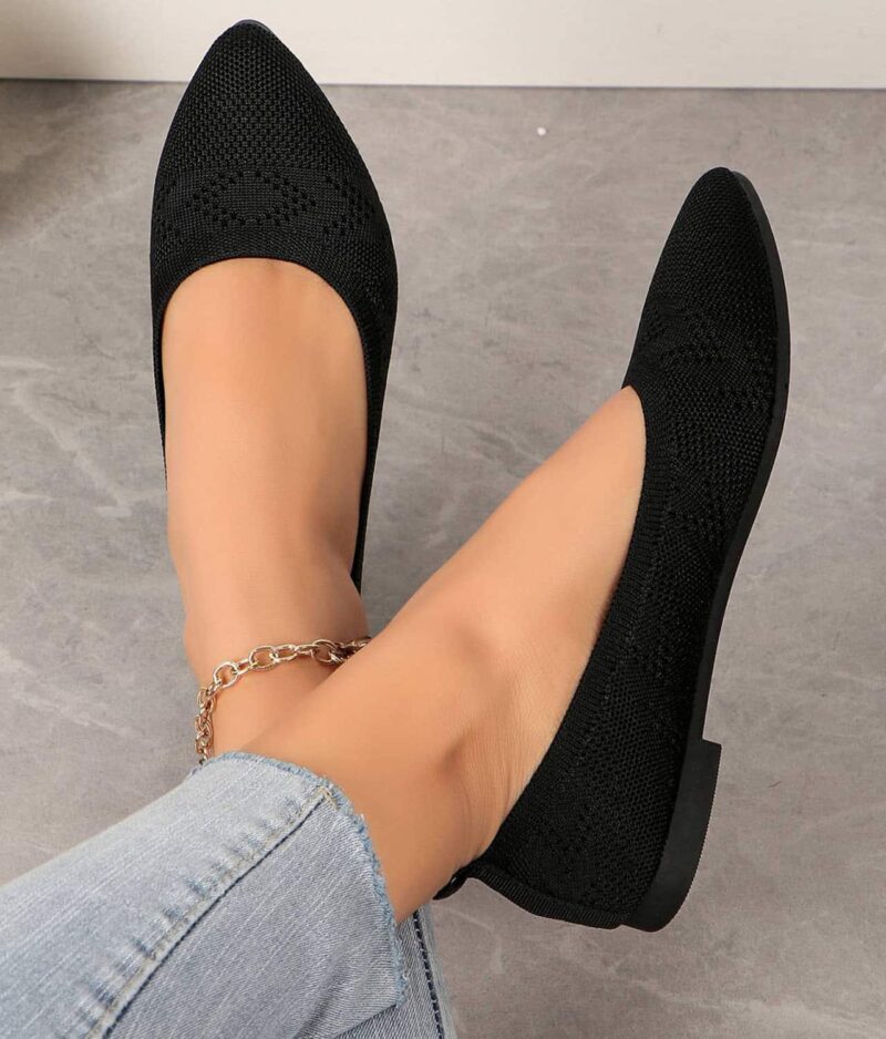 Ženske balerinke ZA31-crne.a