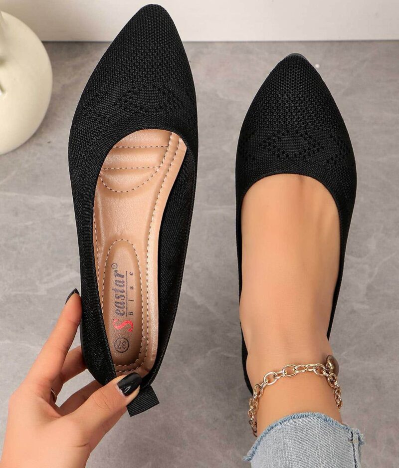 Ženske balerinke ZA31-crne.b