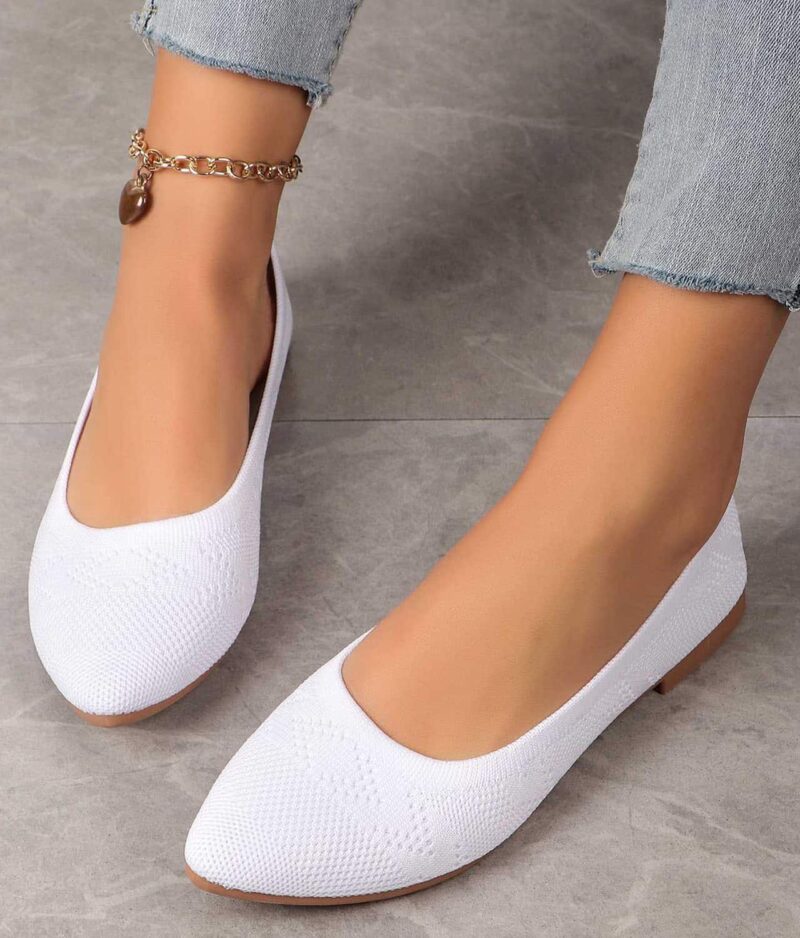 Ženske balerinke ZA31-bijele.a