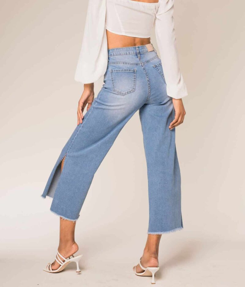 Jeans hlače 34 z razporkom Q1867.d