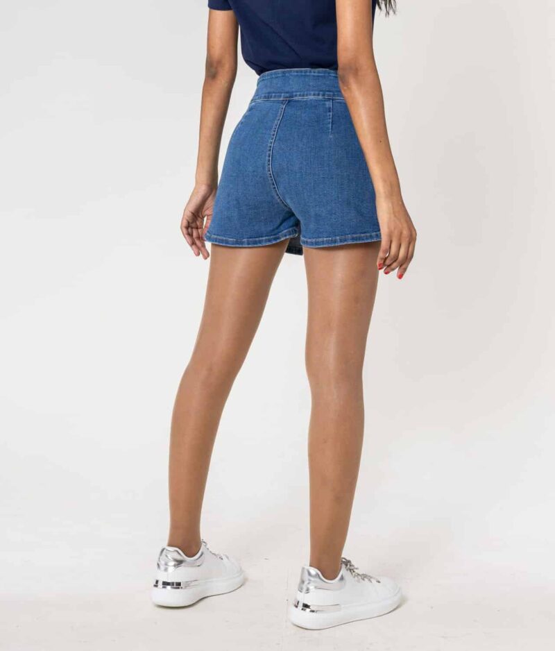 Kratko hlačno krilo jeans P511-5.c