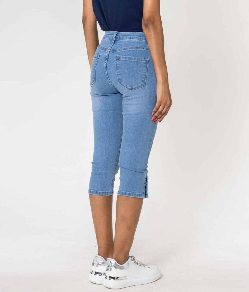Ženske capri hlače jeans P516-2.b