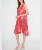 Poletna obleka brez rokavov R30-red.b