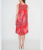 Poletna obleka brez rokavov R30-red.c