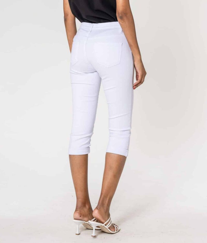 Caprihose Nina Carter P230-weiß.c