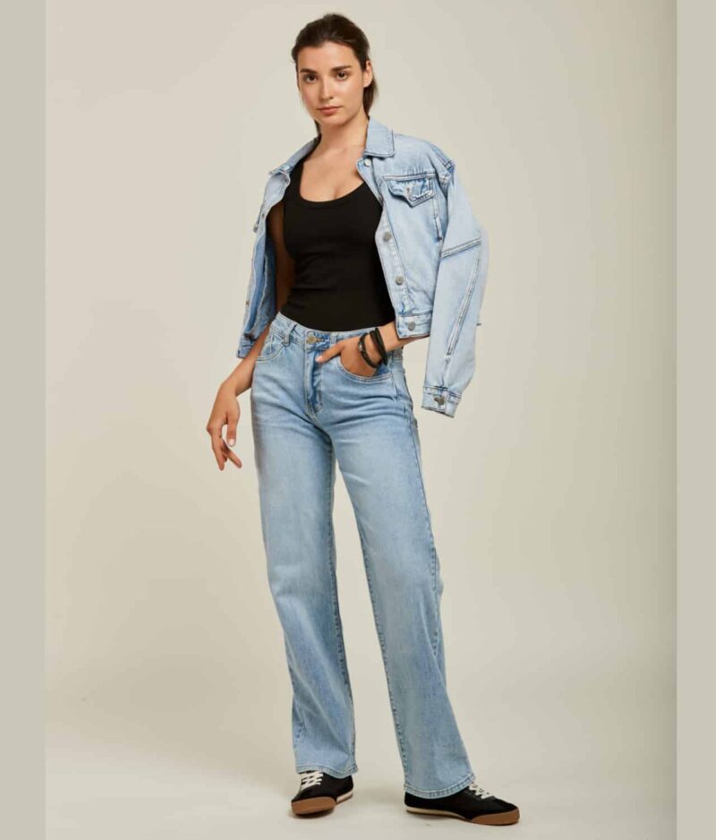 Jeans mit gerader Hose H2691.f