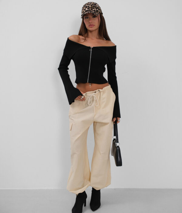 Kurze Jacke mit Reißverschluss 24w21042.a