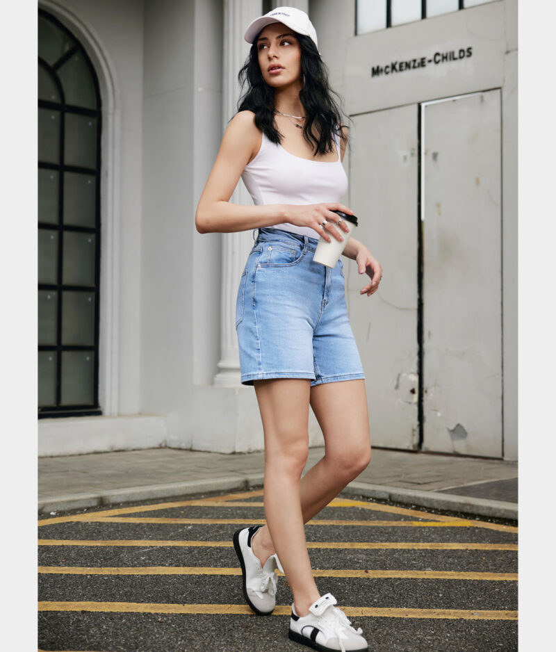 Jeans kratke hlače Jewelly S8389.4