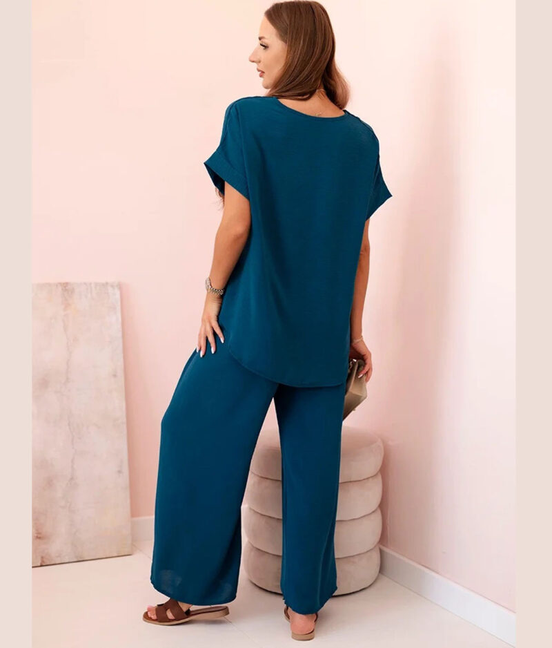 Hosen- und Hemdset 6433-blau-1