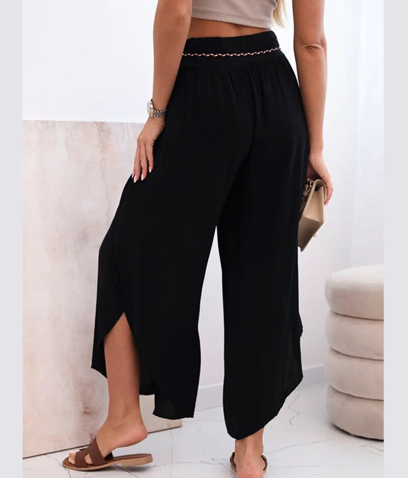 Poletne hlače iz viskoze 81378-black.1