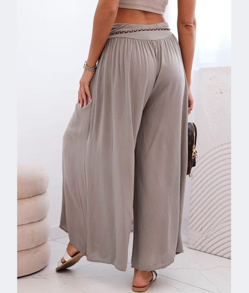 Damenhose aus Viskose mit weitem Bein 81733-fango.b
