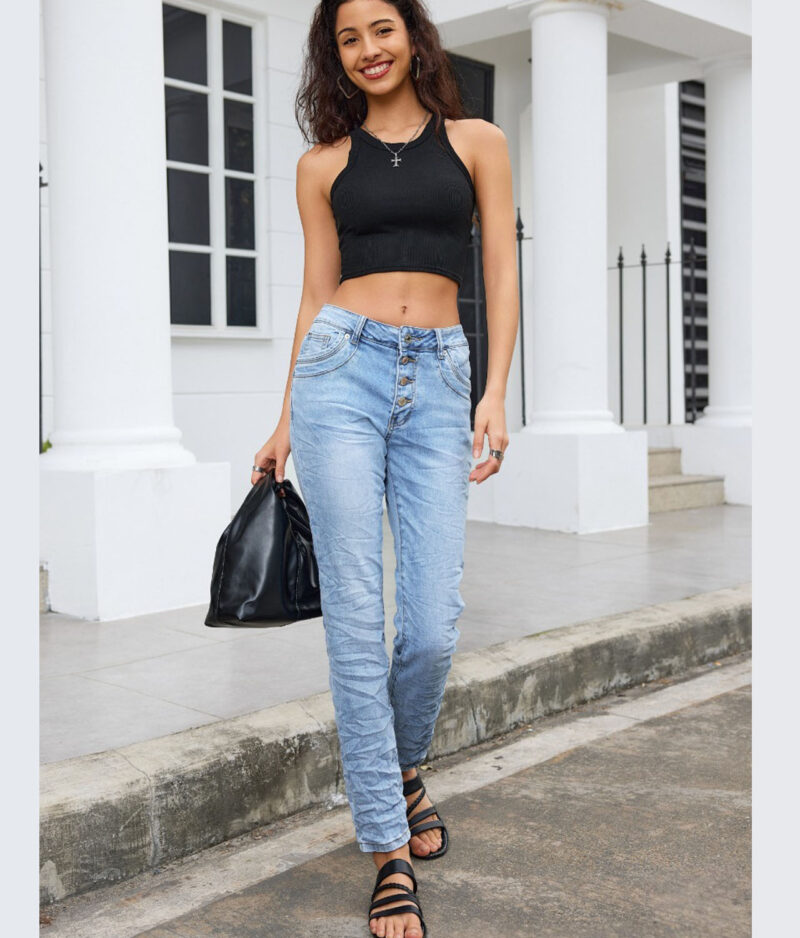 Jeans baggy hlače JP8229