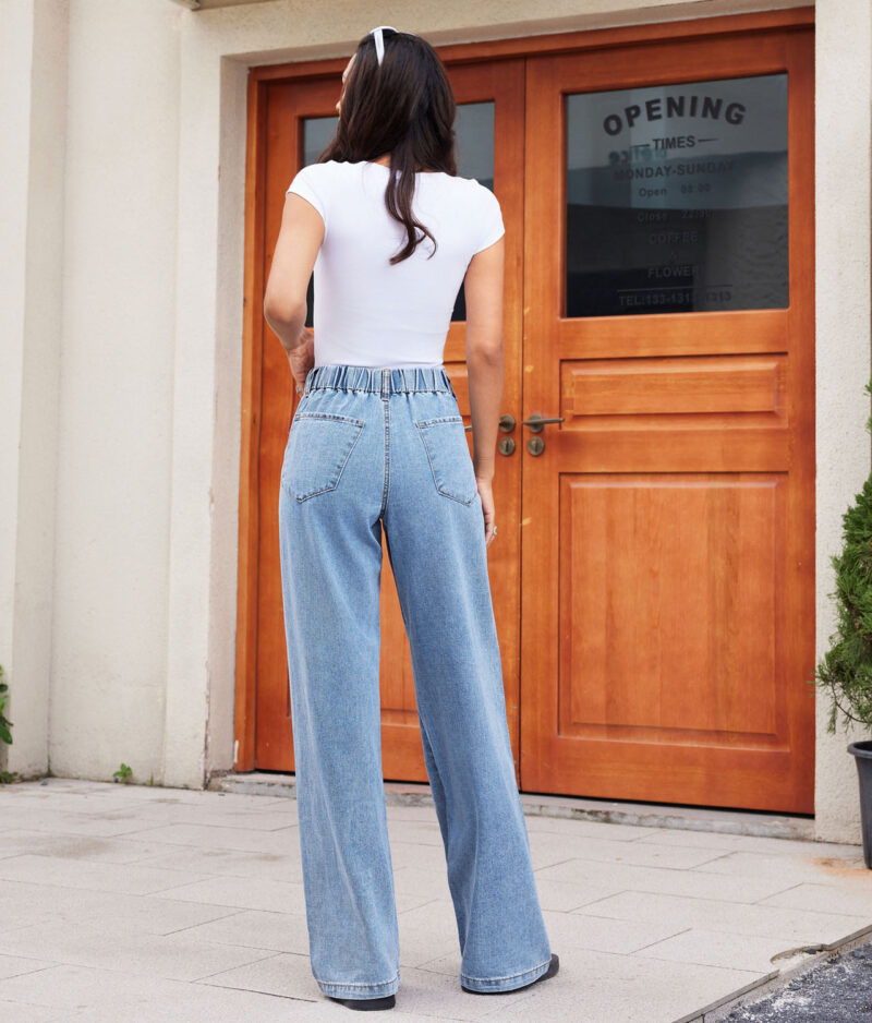 Jogger jeans hlače wide leg jp8351.b