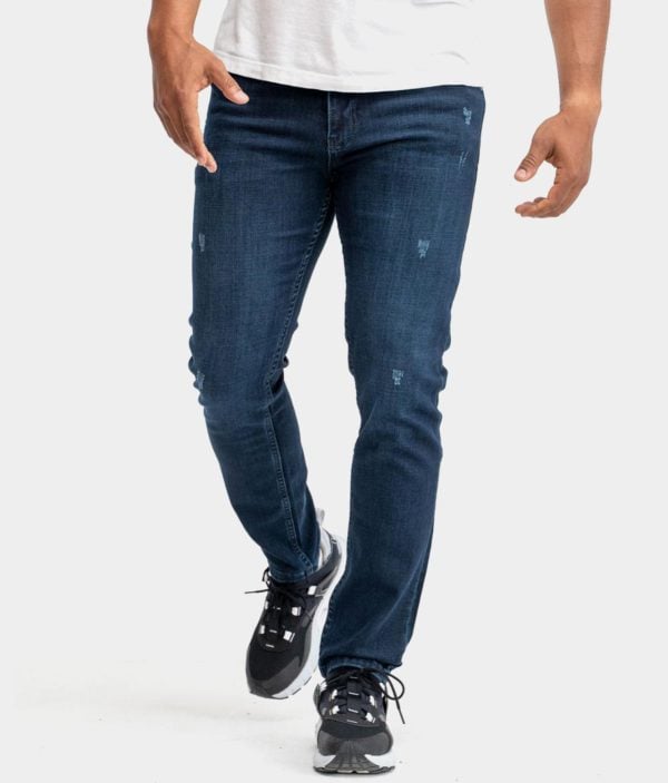 Domov 9 Moške elastične kavbojke 81039