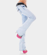 Traperice niskog struka s širokim krojem WT372.c