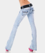 Traperice niskog struka s širokim krojem WT372.d