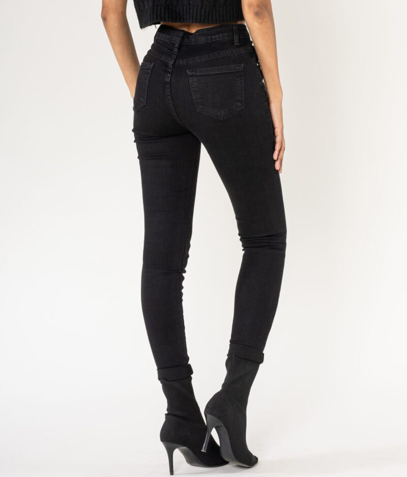 Crne traperice Nina Carter P605-8.a