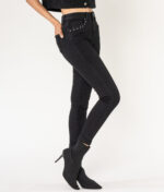 Crne traperice Nina Carter P605-8.b